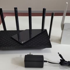 Wi-Fiルータと中継器【Wi-Fi6】
