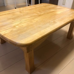 【3/7迄 お取引中】折りたたみテーブル ローテーブル の画像