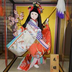 お取り引き終了しました　舞踊人形　毛槍の画像