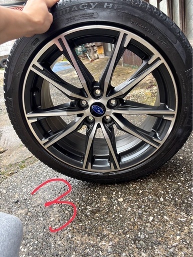 BRZ  ZC6後期　純正ホイール17インチ