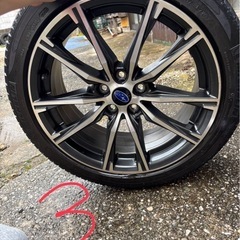 BRZ  ZC6後期　純正ホイール17インチの画像