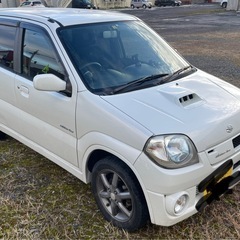商談中！問い合わせ多数！Keiワークス　スズキ　5MT 4WD！現状！現車確認してください！16万キロ代！17万円！の画像
