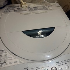 【差し上げます】シャープ洗濯機の画像