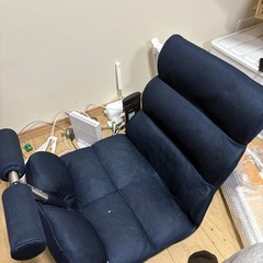 座椅子　ミズノ じつは！腹筋くんDX ネイビーブルーブルー