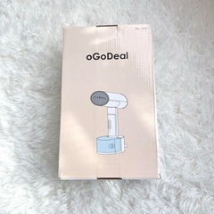 【新品未使用】スチームアイロン 衣類スチーマー ハンディ 取扱説明書付き シワ伸ばしの画像