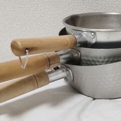 【お譲り先決まりました】雪平鍋3点セット