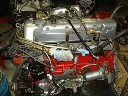 ＭベンツSL専門工場-113SLリペアー済みエンジン販売127-129-130