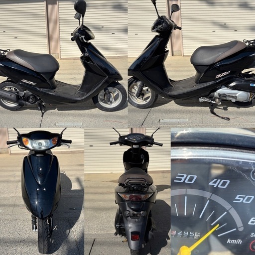 ⭐️AF68ディオ低燃費インジェクション⭐️バッテリー・プラグ・グリップなど新品交換、もちろんエンジンオイルも交換済みで快調⭐️50cc原付スクーター⭐️ 神奈川県最終型ディオインジェクション 関東配送可能AF68 Fi