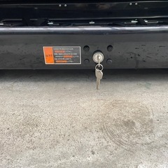 TERZOルーフボックスEA436CB　30系アルファード用ベースキャリアセットの画像