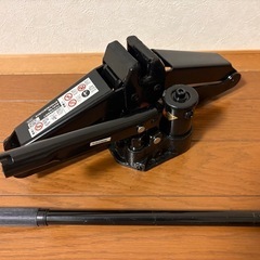 油圧ジャッキ　大橋産業オイルパンタグラフジャッキ1376 最大荷重1t