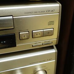 サンスイ　ミニコンポ　sansui α7シリーズ ジャンクの画像