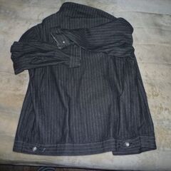 古着黒ジャケットLLサイズですの画像