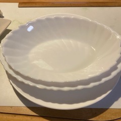 白角皿＆白食器セットの画像