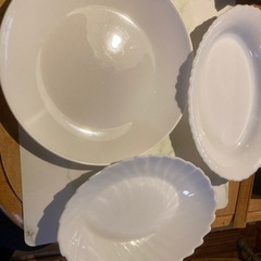 白角皿＆白食器セットの画像