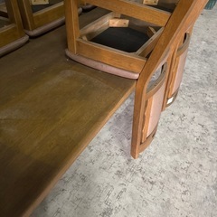 ダイニングテーブル、チェア　中古品の画像