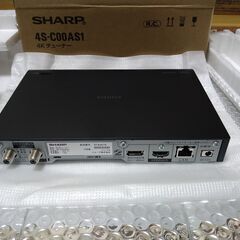 再度、値下げしました。シャープ 4Kチューナー 4S-C00AS1の画像
