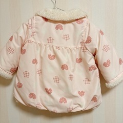 🐰クーラクール*うさちゃんダウンジャケット90サイズ‼クリーニング済み♡coeur coeurの画像