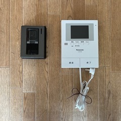 カメラ付きドアホン
