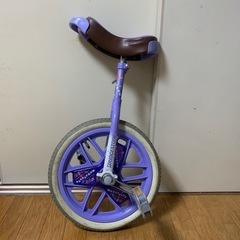 一輪車　16インチ　スタンド付き