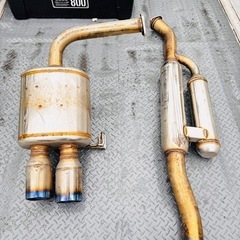 マフラー　加工用の画像