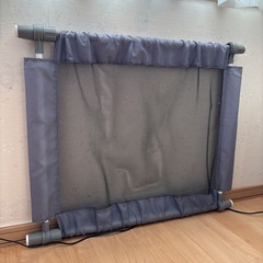 西松屋　シンプルフェンスS グレー　ベビーゲート　