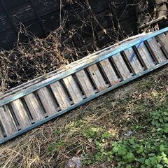 【在庫残り1組！】中古 3ｔ用アルミブリッチ  歩み板  の画像