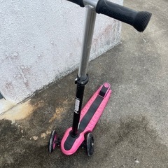 値下げ　子供の自転車　キックボード　ホッピングセットの画像