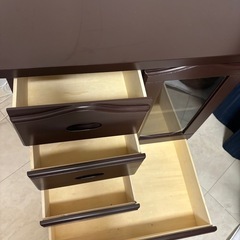 【お渡し先決定】木製チェスト(4段)の画像