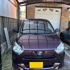 1万ｋｍ低走行美車　ミライース（濃茶）禁煙車　67万