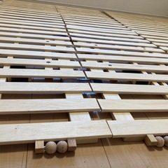すのこベッド　折りたたみ式