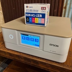 訳あり　EPSON 　EP-881AN 新品互換性インク付き
