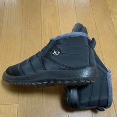 ブラック女性のブーツ未使用に近い．未品の画像
