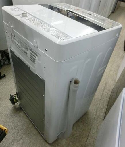 洗濯機 4.5㎏ 2021年製 アクア AQW-S45JBK AQUA 単身・1人暮らし 全自動洗濯機 コンパクト 札幌 西野店