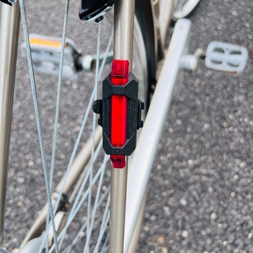 自転車 27インチ ライト付き