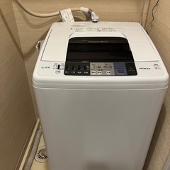 HITACHI 洗濯機　NW-70A(W) リサイクル券付き