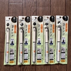 PILOT/パイロットの筆ペン「かんたん筆ペン　筆まかせ」×５本