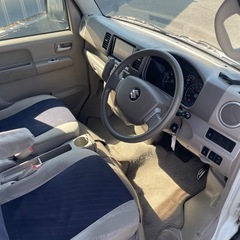 🉐【支払い総額38万円】車検令和9年3月5日H18年式　スズキ　エブリィワゴンPZターボ　ETC  キーレス　HDDナビ　左パワスラ　調子良好　乗って帰れる！の画像