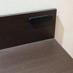 電源コード付きテレビ台の画像