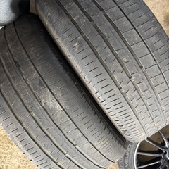 wedsレオニス　17インチタイヤホイール４本セット　中古 の画像