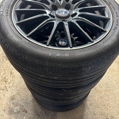 wedsレオニス　17インチタイヤホイール４本セット　中古 の画像
