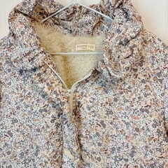 👧120cmキムラタン*ビケットクラブ全面ボアダウンコート中古美品!!の画像