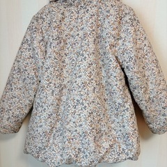 👧120cmキムラタン*ビケットクラブ全面ボアダウンコート中古美品!!の画像