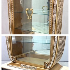 CAPPELLETTI CANTU イタリア製 キュリオケース キャビネット コレクションケース ガラスキャビネット 飾り棚■兵庫県姫路市から A25-075の画像