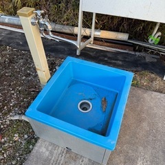 手洗いシンク 屋外シンク