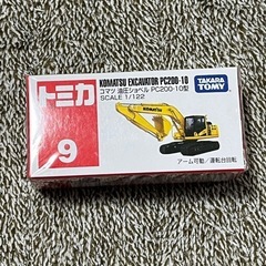トミカ　コマツ　油圧ショベル　PC200-10型