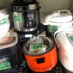 いろんな炊飯器❣️  1️⃣￥1800円⭕️〜9800円⭕️の画像