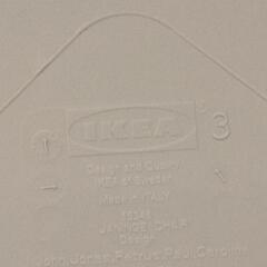 IKEA JANINGE イケア ヤニンゲ チェア　グレーの画像