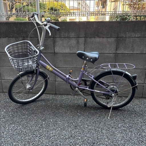 中古 20インチ 折りたたみ 6段変速