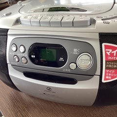 ⭐︎LP、EP、CD、CD小、計74点⭐︎中古品 HITACHI CDラジオカセットレコーダー (シルバー) CK-5Y S