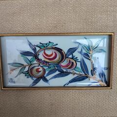 陶額有田焼？皿絵の画像